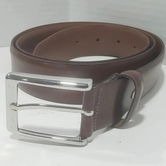 Bench Craft Mens Brown  Genuine Leather Belt,100/40 . - Picture 1 of 8